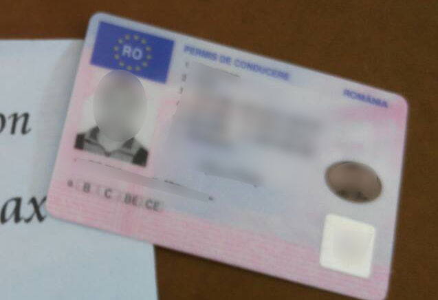 300 de euro pentru permis fals. Moldoveanul, prins la frontieră