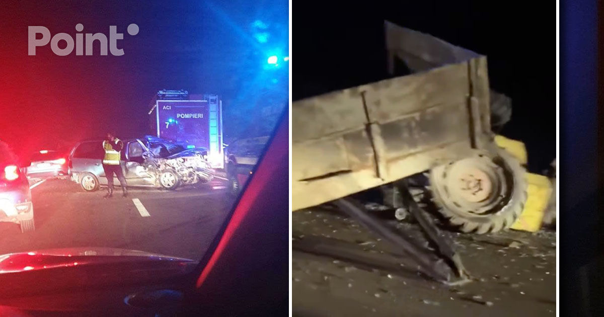 Accident cu implicarea unui tractor în Găgăuzia: Sunt persoane rănite.