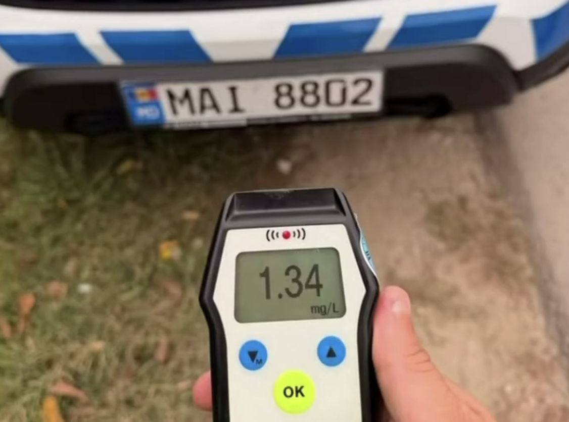 За сутки в Молдове от управления транспортом отстранили 16 пьяных водителей.