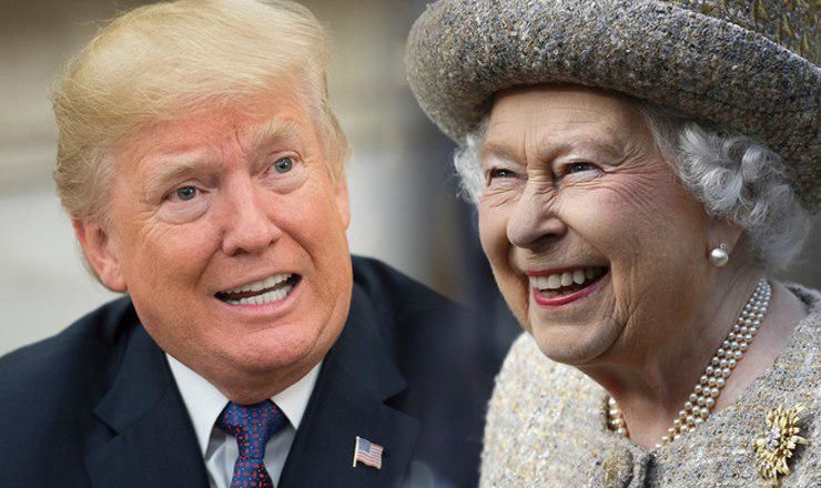 Королева Великобритании Елизавета II сравнила шум вертолёта с речью президента США Дональда Трампа.