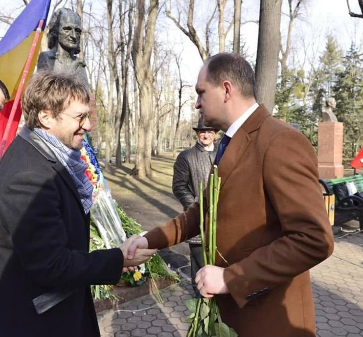 Ион Чебан почтил память Григоре Виеру.
