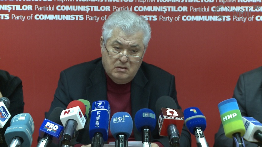 Воронин отметил, что в Молдове говорят на молдавском, а в Румынии - на румынском языке.