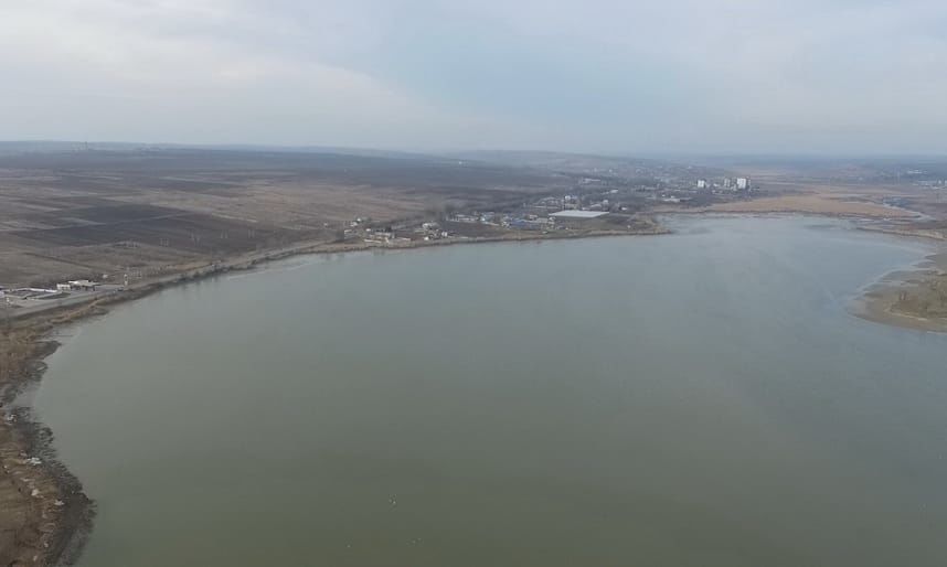 Около 3,5 млн леев необходимо для укрепления дамбы в Комрате. Фото: nokta.md.