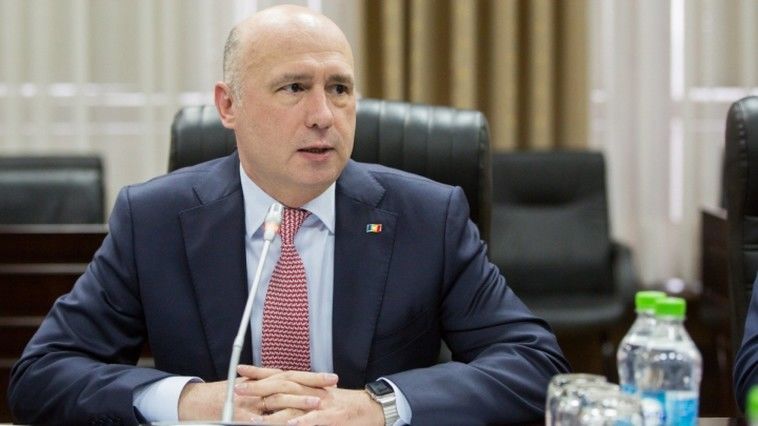 Председатель Демократической партии Молдовы Павел Филип. 