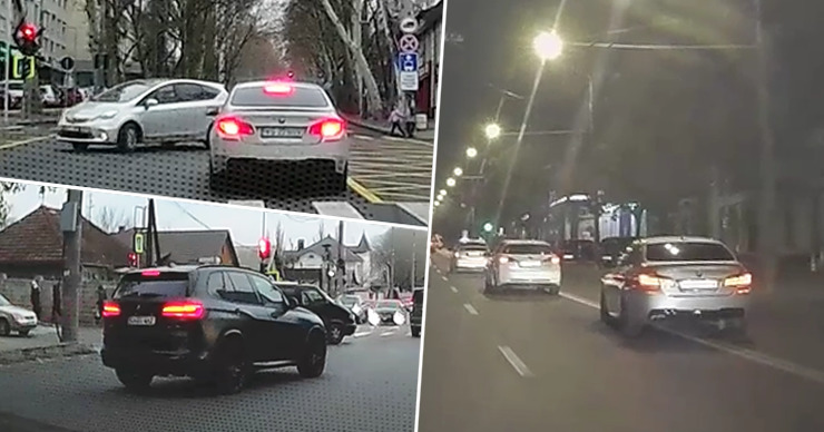В столице чаще начали замечать, как водители BMW нарушают правила дорожного движения. Коллаж: Point.md.