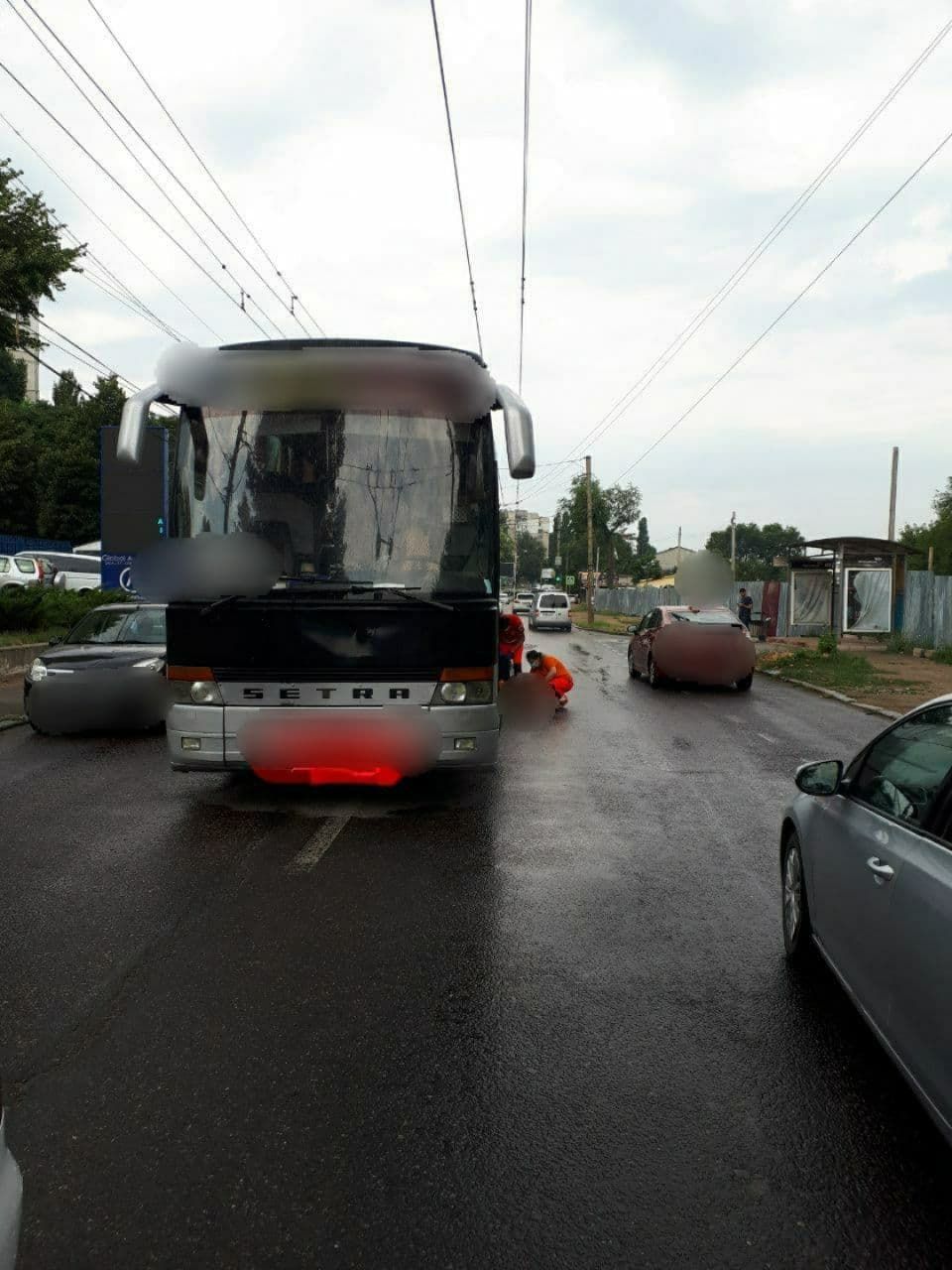 В столице автобус насмерть сбил пожилого мужчину.