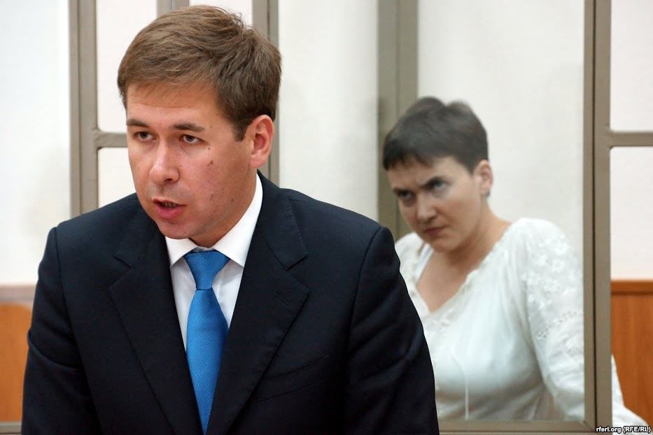 Один из адвокатов украинской летчицы Надежды Савченко Илья Новиков.