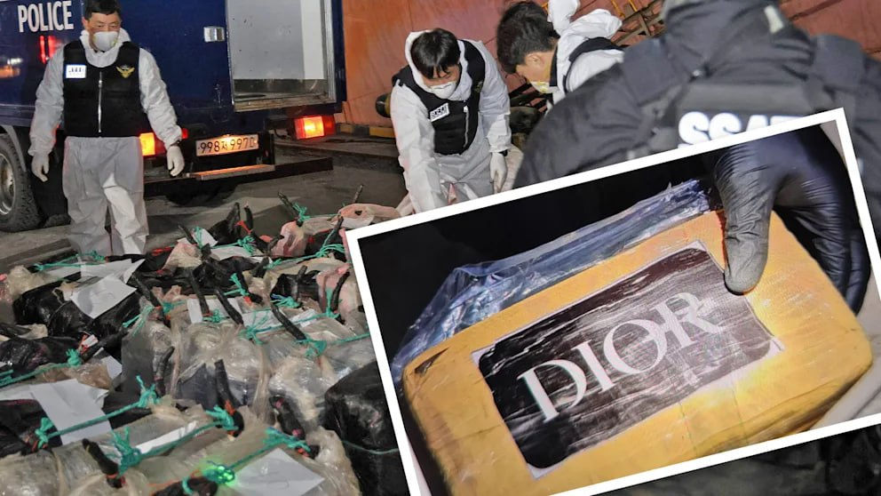 Cea mai mare contrabandă de droguri, dejucată în Coreea de Sud: Cocaina, deghizată sub produse Dior.