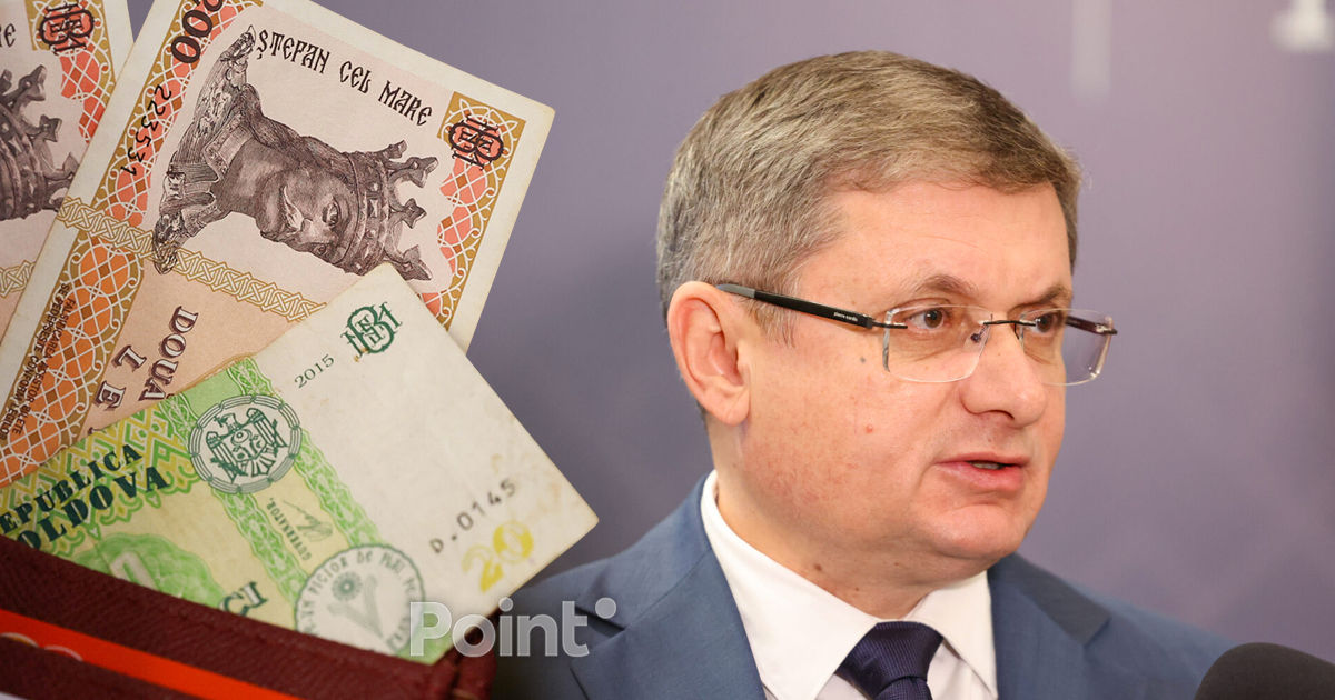 Grosu a explicat creșterea veniturilor: Suma a crescut din cauza concediilor neutilizate.