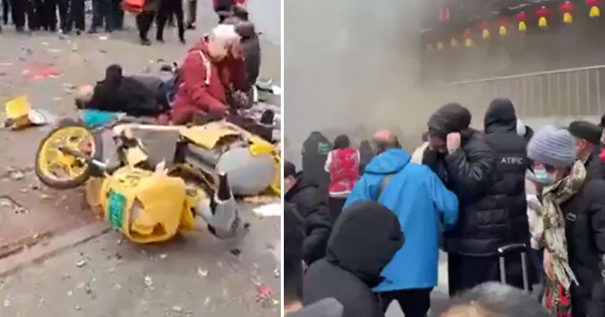 Mai multe persoane, ucise într-o explozie la o piață din China.