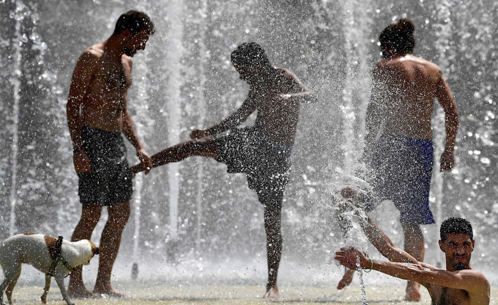 Spania a înregistrat o temperatură record de 46°C.