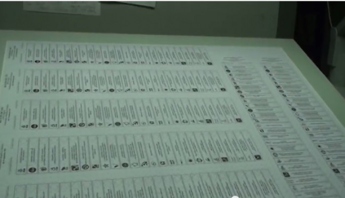 Astăzi, 20 noiembrie, au fost tipărite primele buletine de vot pentru alegerile parlamentare din 30 noiembrie.