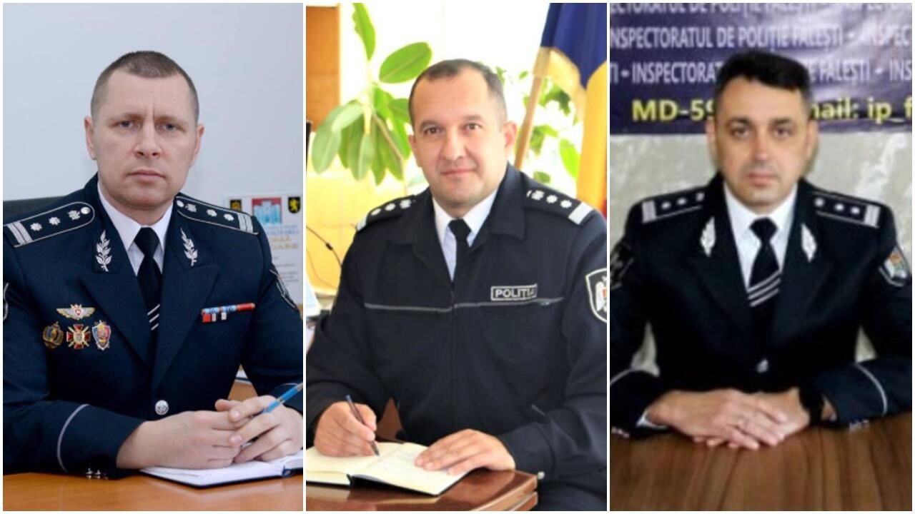 Назначены новые главы инспекторатов полиции в Фалештах, Сороках и Сынжерее.