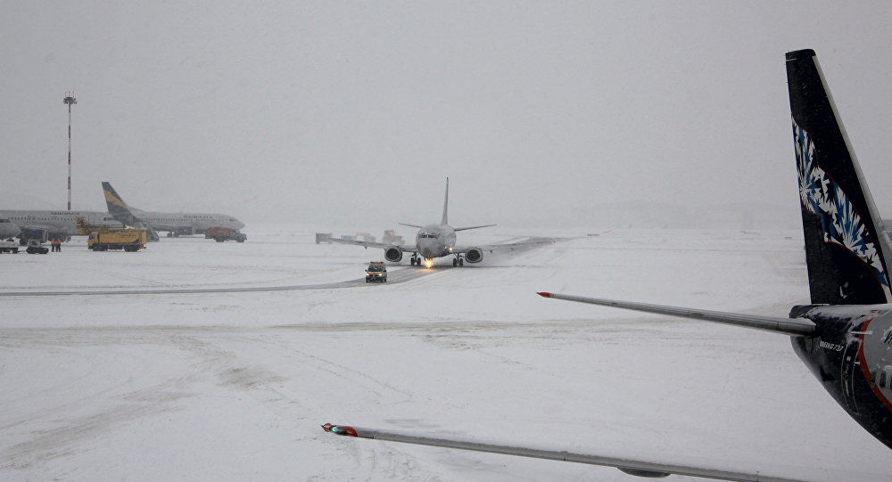 Trei curse de avion, Moscova-Chișinău, vor ajunge cu întârziere din cauza viscolului din capitala Federaţiei Ruse.