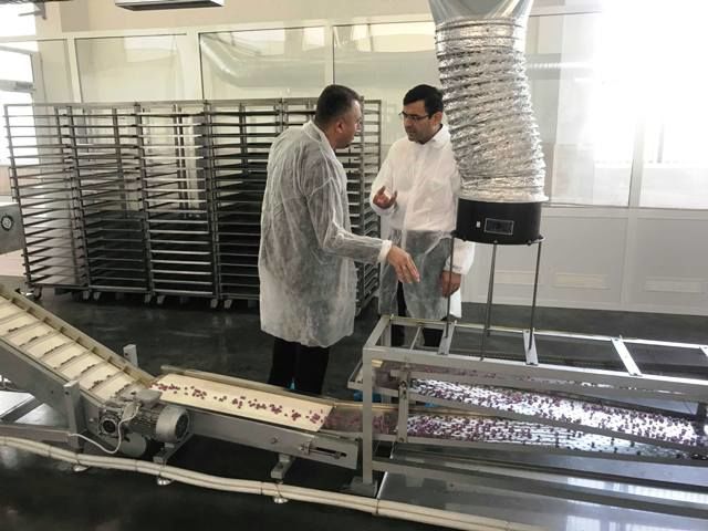Предприятие посетил министр экономики и инфраструктуры Кирилл Габурич.