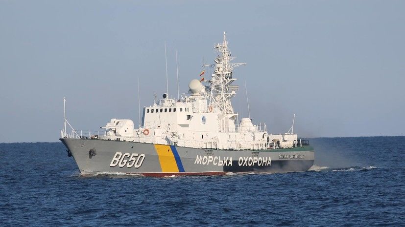 Украина привела в боеготовность корабли погранслужбы.