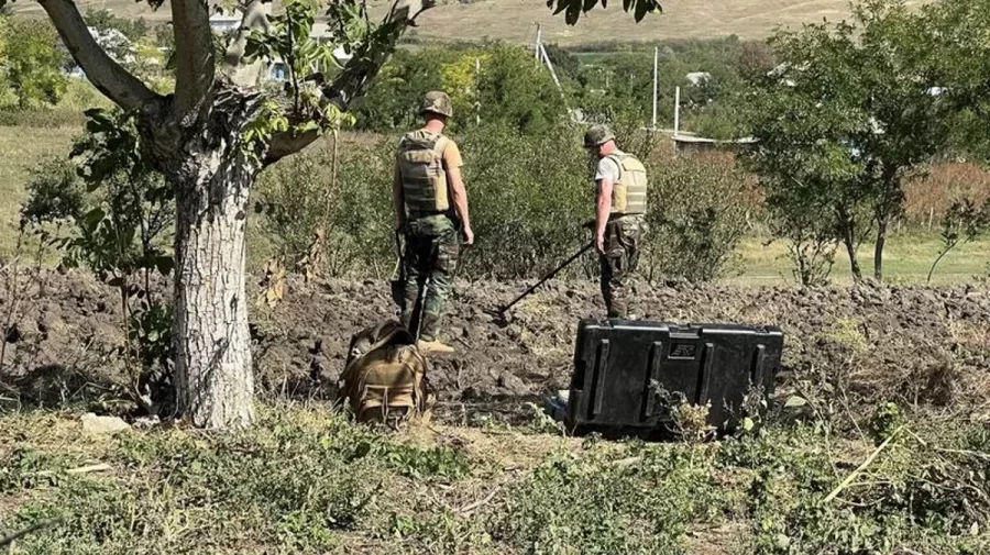 В Сынжерейском районе фермер на поле нашел снаряды времен войны.
