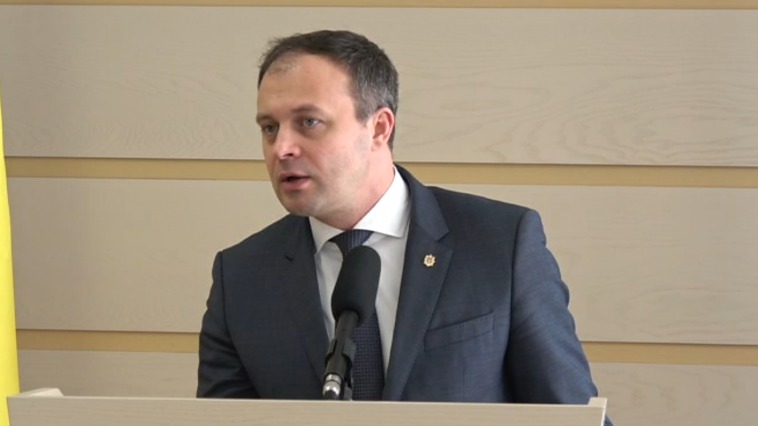 Președintele Parlamentului Andrian Candu. 