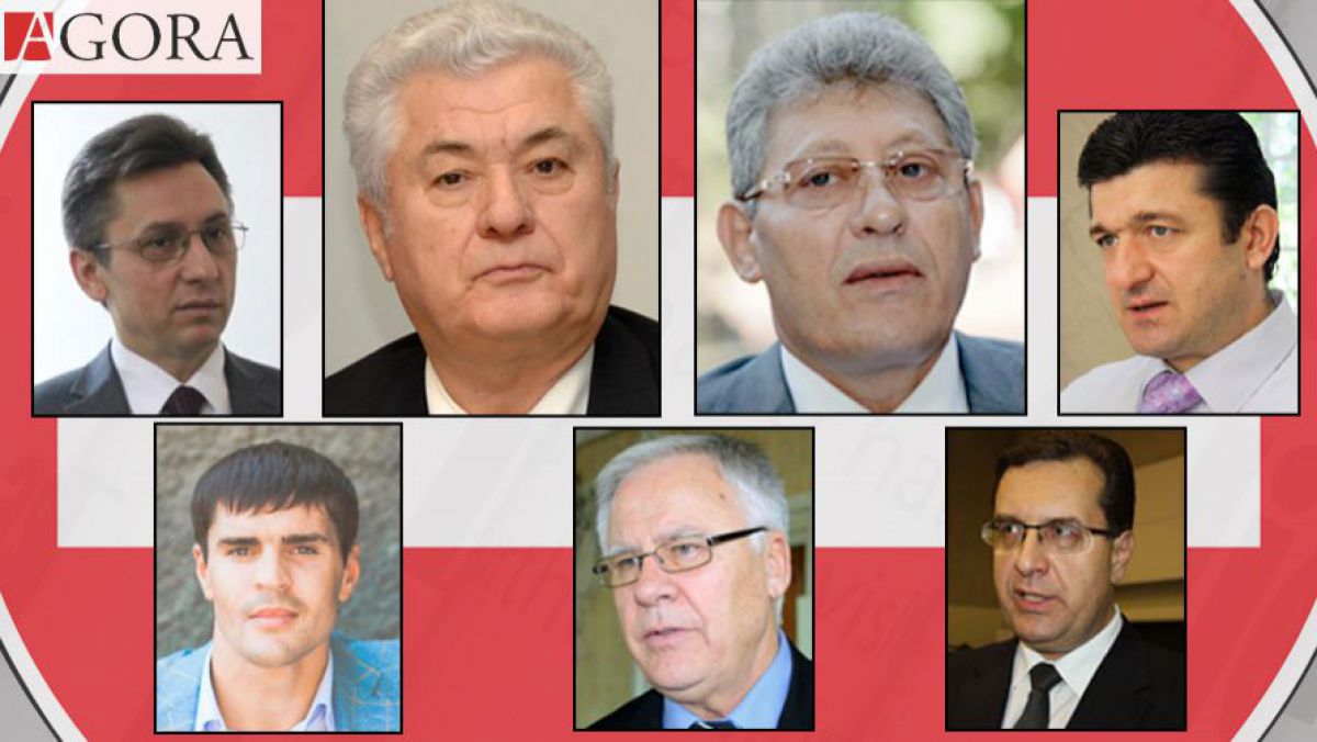 Conform CJI cele mai multe abateri au fost comise de liderul comunist Vladimir Voronin. Colaj: agora.md