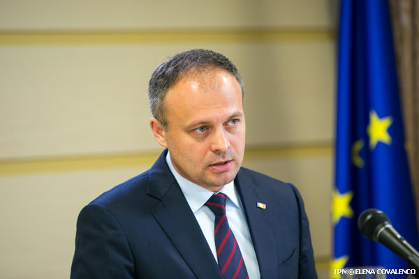 Председатель парламента Андриан Канду.