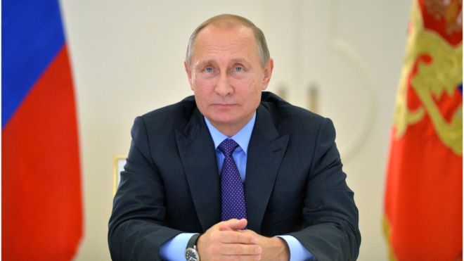 Российский президент Владимир Путин.