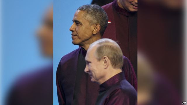 Президент Обама согласился с руководителями Японии и Австралии, выразившими несогласие с действиями России в Украине.