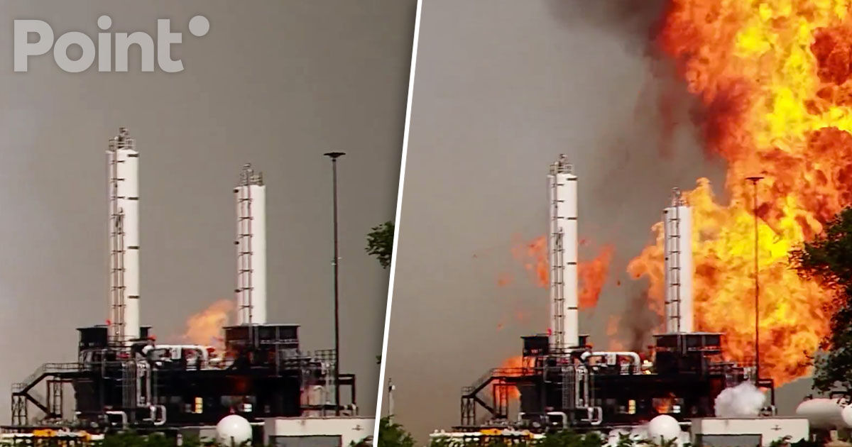 На испытательном полигоне SpaceX произошел взрыв.