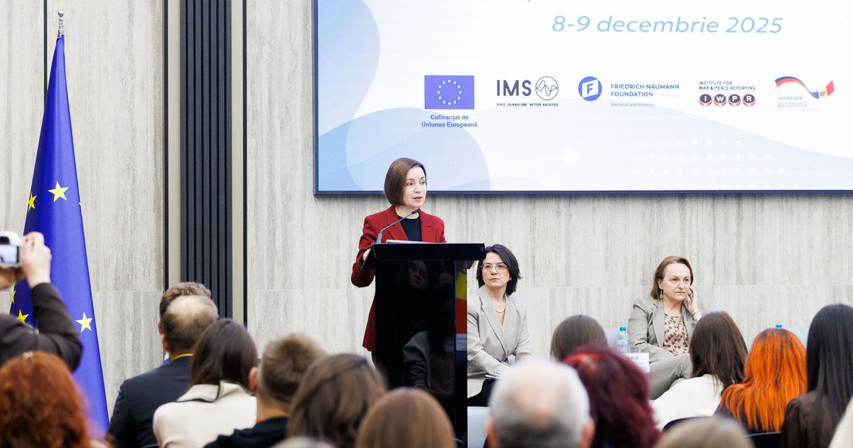 Maia Sandu cere reguli clare pentru spațiul online și sancțiuni pentru manipulare.