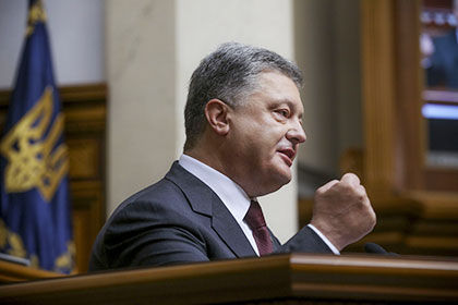 Президент Украины Петр Порошенко. Фото:  РИА Новости