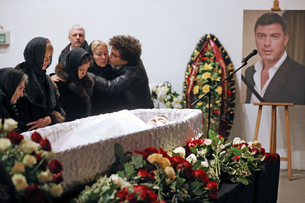 Похороны Бориса Немцова.