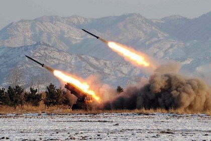 Пуски северокорейских ракет. Фото: KCNA / KNS / AFP, архив