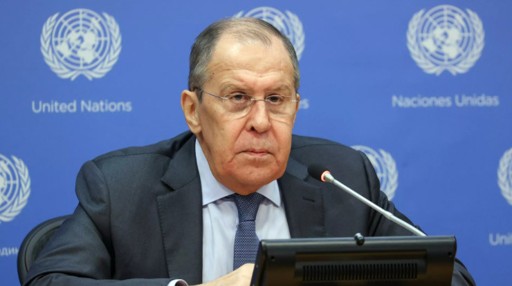 Министр иностранных дел России Сергей Лавров.