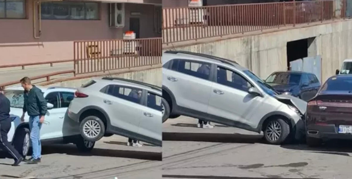 Imagini video cu momentul producerii accidentului ciudat de la Vatra.