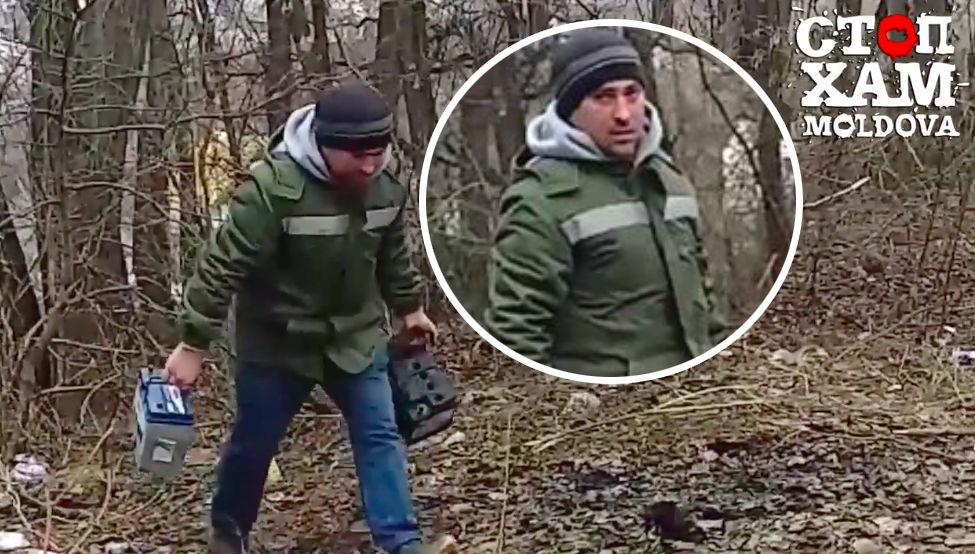 Cборщики аккумуляторов отравляют лес между Скулянкой и Буюканами.