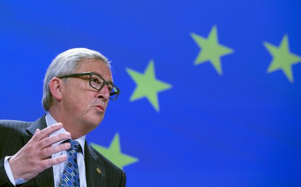 Жан-Клод Юнкер выступил в Европарламенте.