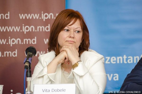 Поверенный в делах Латвии в Молдове Вита Добеле завершает миссию в Молдове.