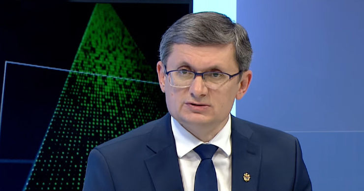 Председатель парламента и правящей партии Игорь Гросу.
