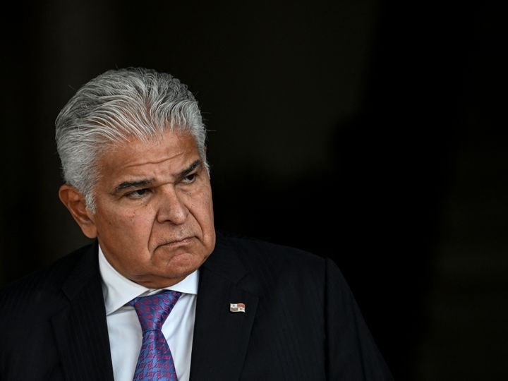 Președintele Panamei, Jose Raul Mulino.