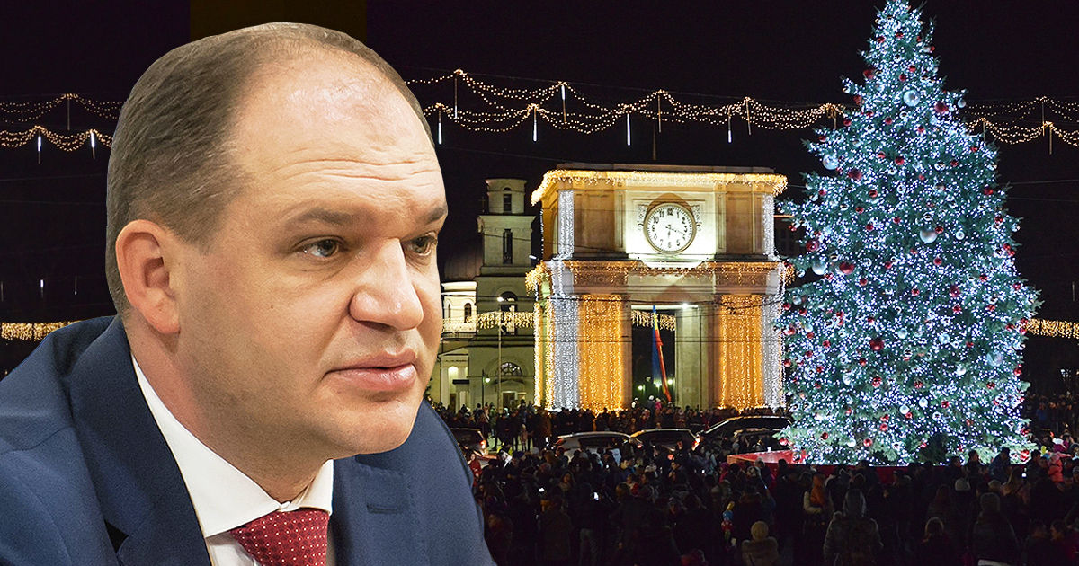 Чебан рассказал, как пройдут зимние праздники в условиях энергокризиса. Коллаж: Point.md
