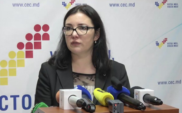 Председатель молдавского Центризбиркома Алина Руссу.