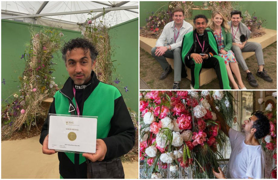 Флорист из Молдовы завоевал золото на Chelsea Flower Show-2022 в Лондоне.