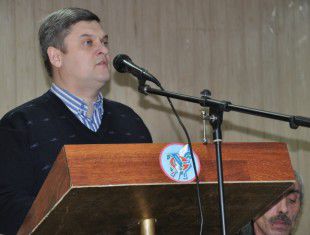 Ректор Славянского университета Олег Бабенко.