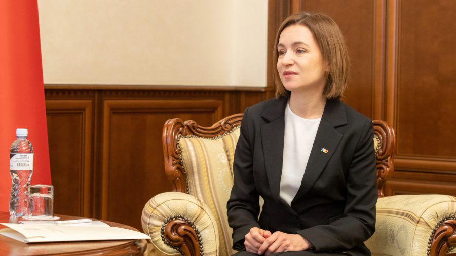Президент Республики Молдова Майя Санду. 