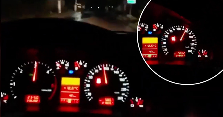 Любитель скорости в Гайдарах разогнался до 150 км/ч. Коллаж Point.md.