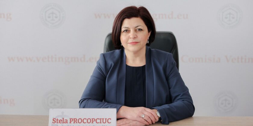 Судья Стела Прокопчук прошла проверку Комиссии по веттингу.