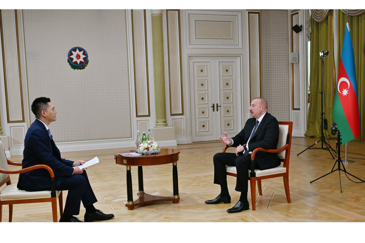 Президент Азербайджана Ильхам Алиев.