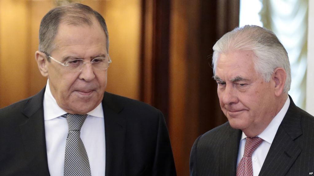 Президент России Владимир Путин принял в Кремле госсекретаря США Рекса Тиллерсона.