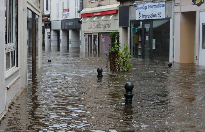 Уровень воды в Сене поднимется в течение нескольких ближайших дней.