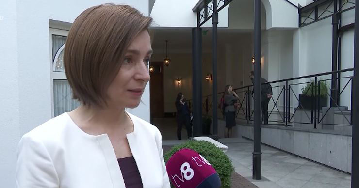 Президент Республики Молдова Майя Санду. 