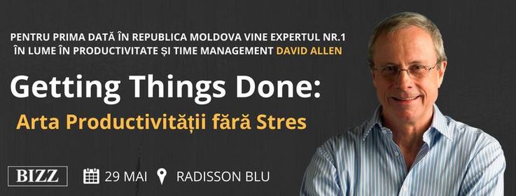 Expertul nr. 1 din lume în productivitatea organizațională vine în Moldova